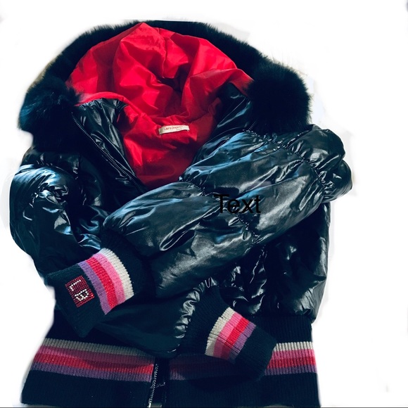 Laura Biagiotti Puffers Jacket Sz 13a/14a - Picture 8 of 12